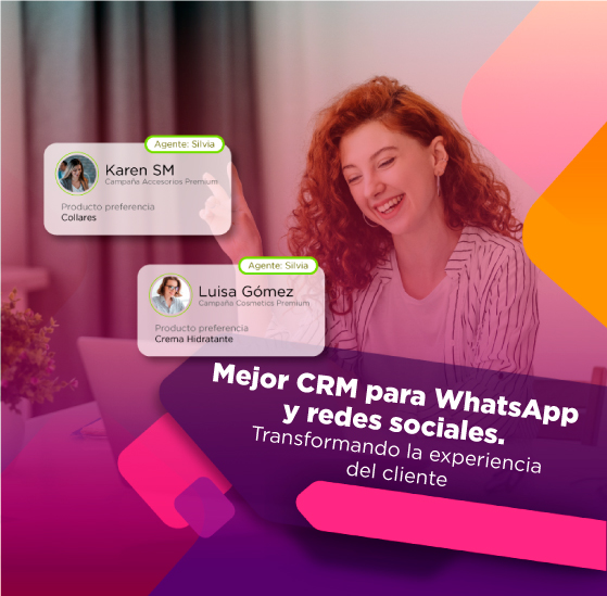 CRM para WhatsApp y redes sociales
