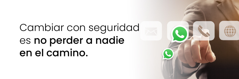 Como cambiar el numero de whatsapp sin perder clientes