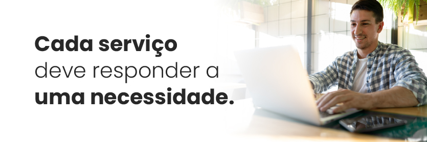 portfólio de produtos e serviços