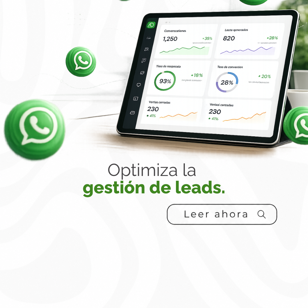 Gestión de leads por WhatsApp