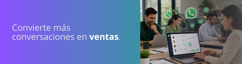 Equipos comerciales WhatsApp